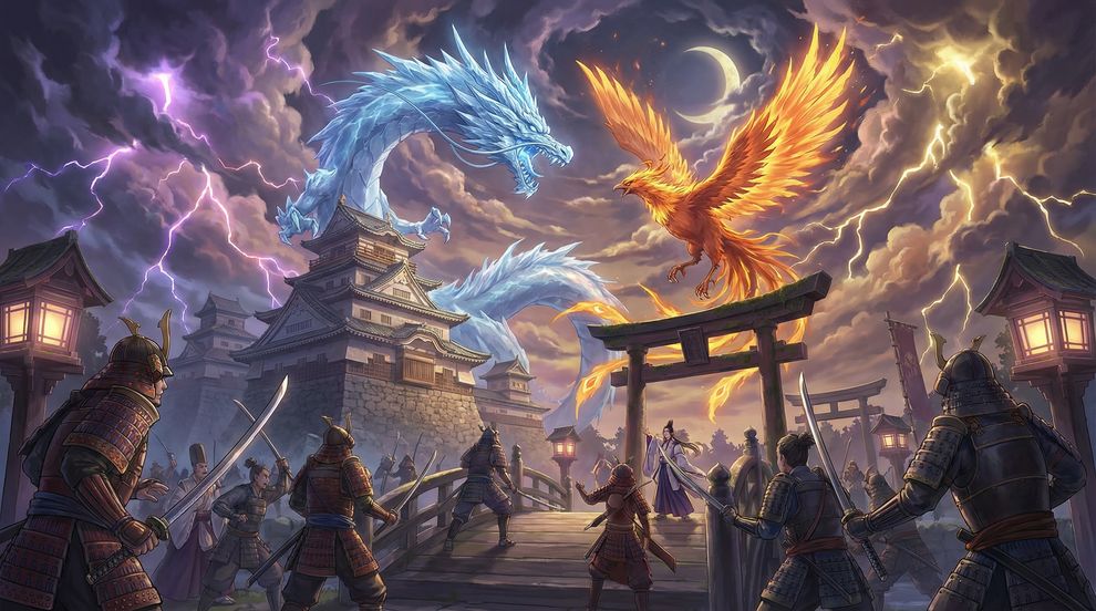 大象传媒动漫-冰龙与火凤